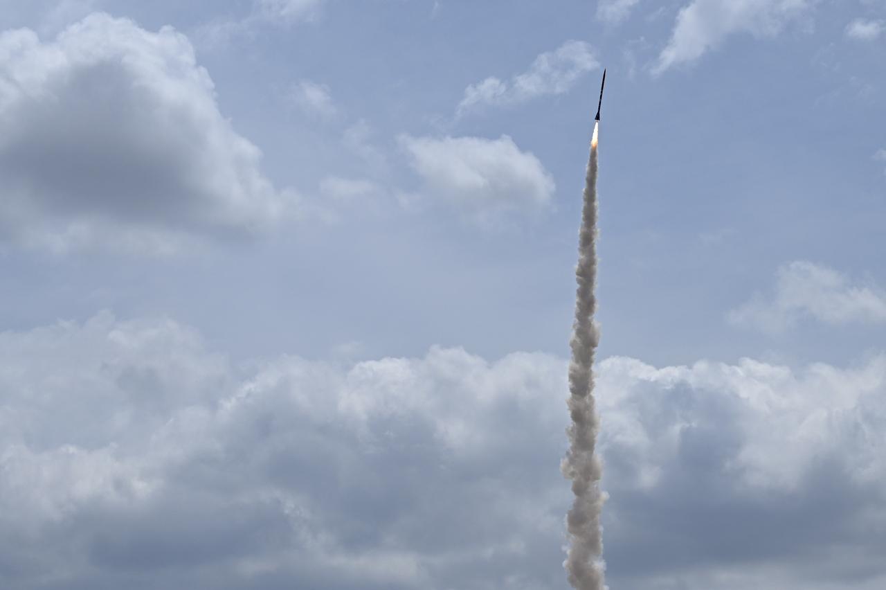 Rocket flight test
